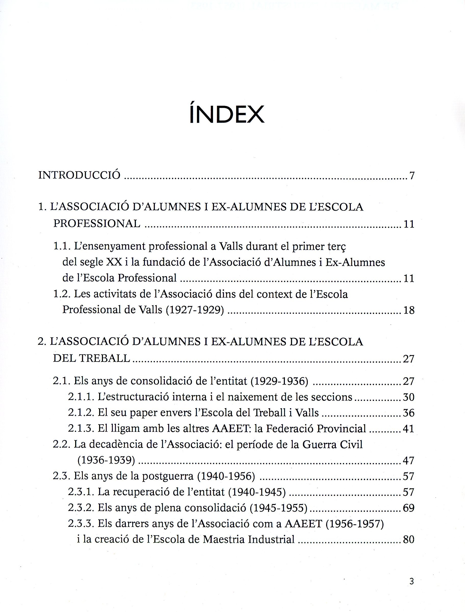 75 anys d'història de l'AAEET : Associació d'alumnes i ex-alumnes de l'escola del treball (1927-2002) Valls - Miniatura 2